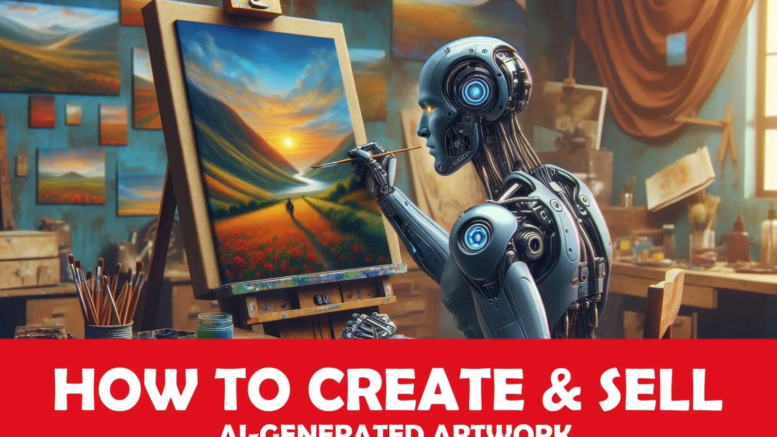 How to Create and Sell AI-Generated Artwork