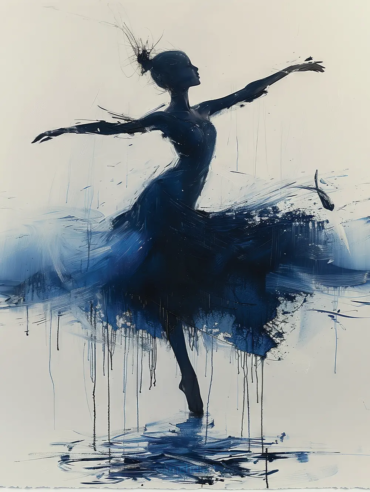 Dancer in Blue